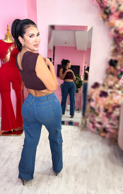 Blue Denim cargo