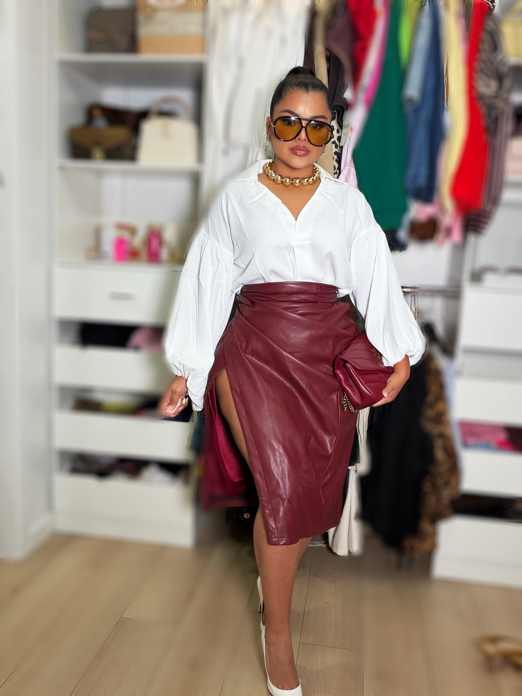 Glove blouse