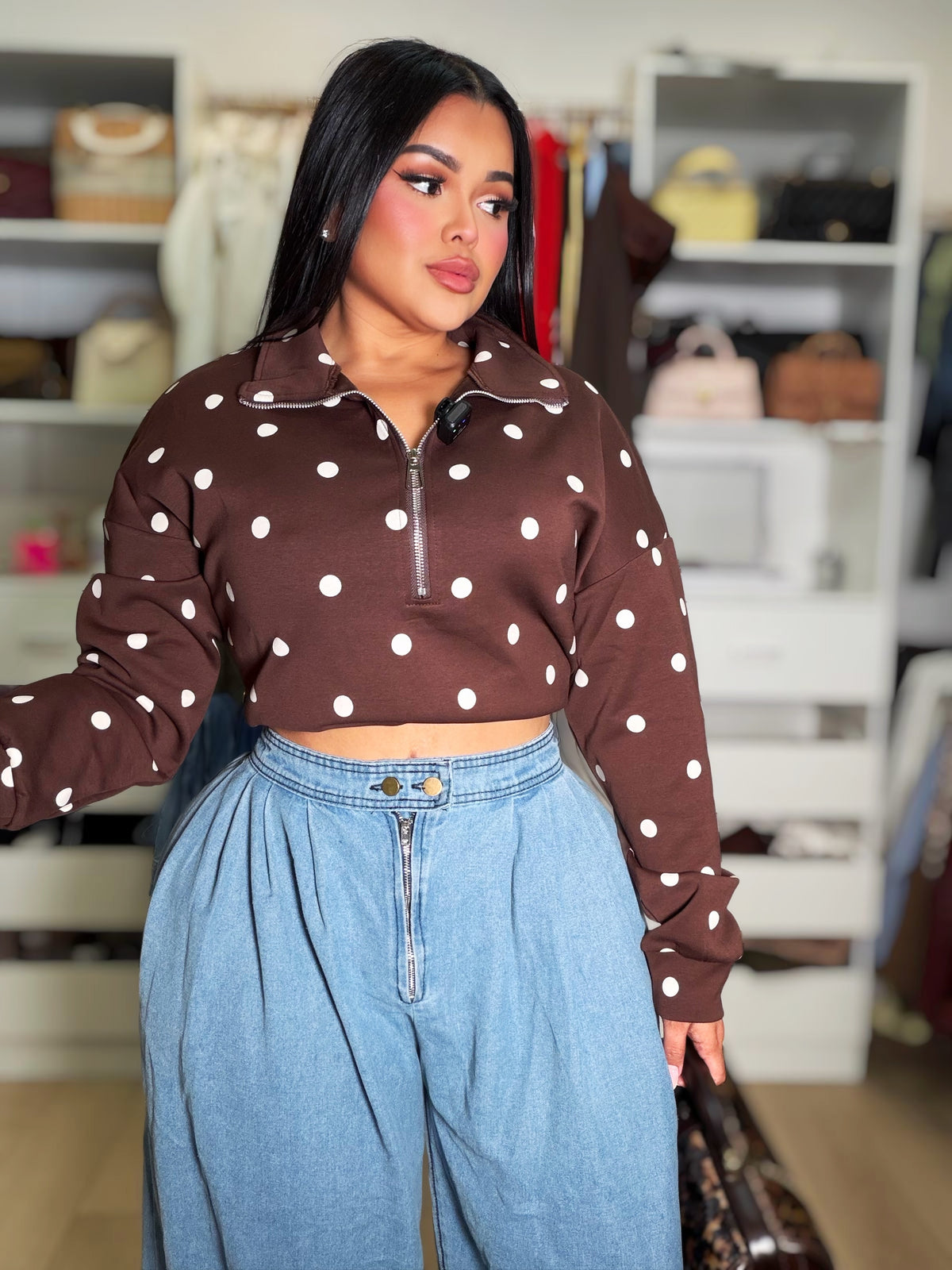 Polka Dot suéter