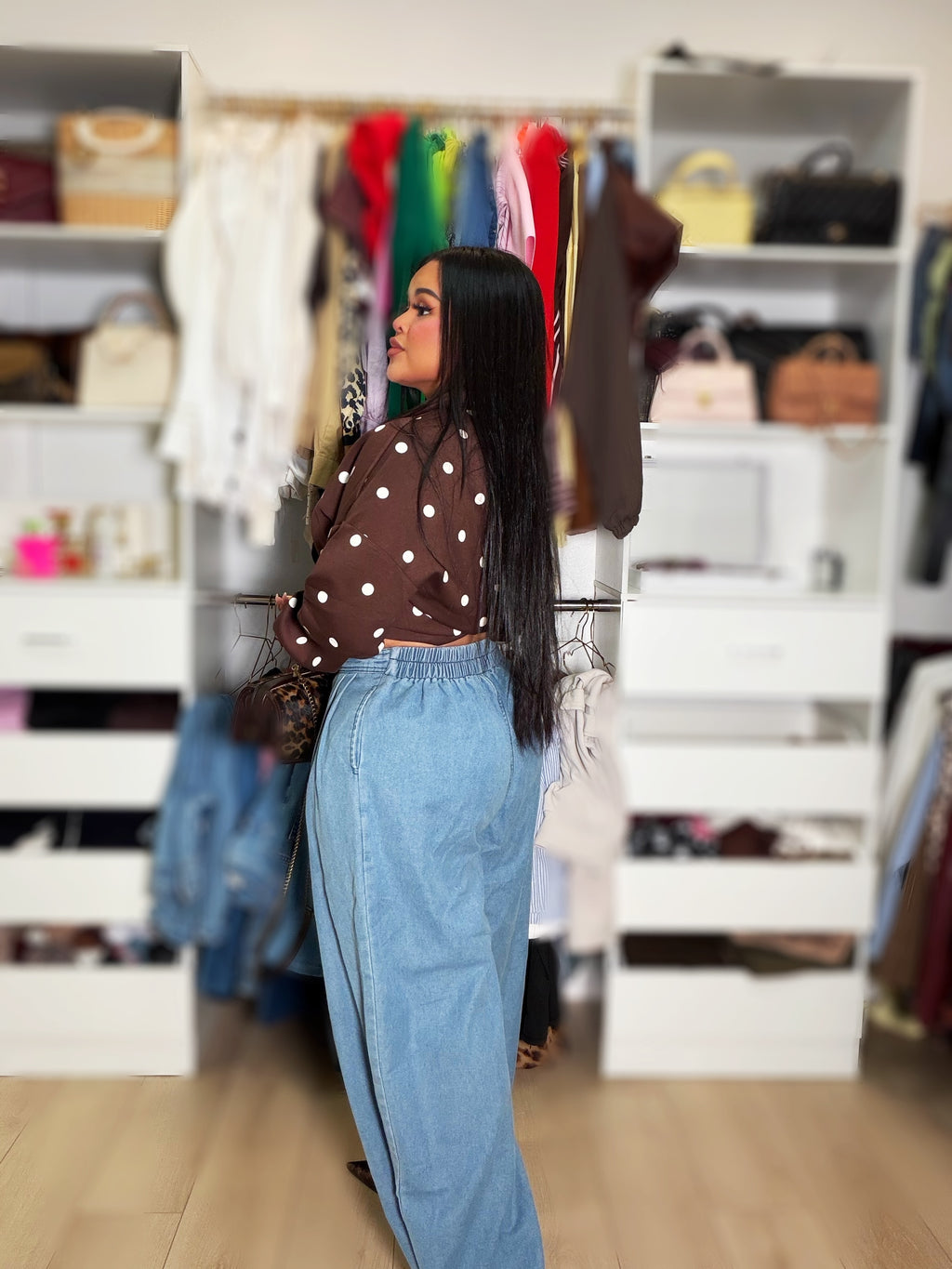 Polka Dot suéter
