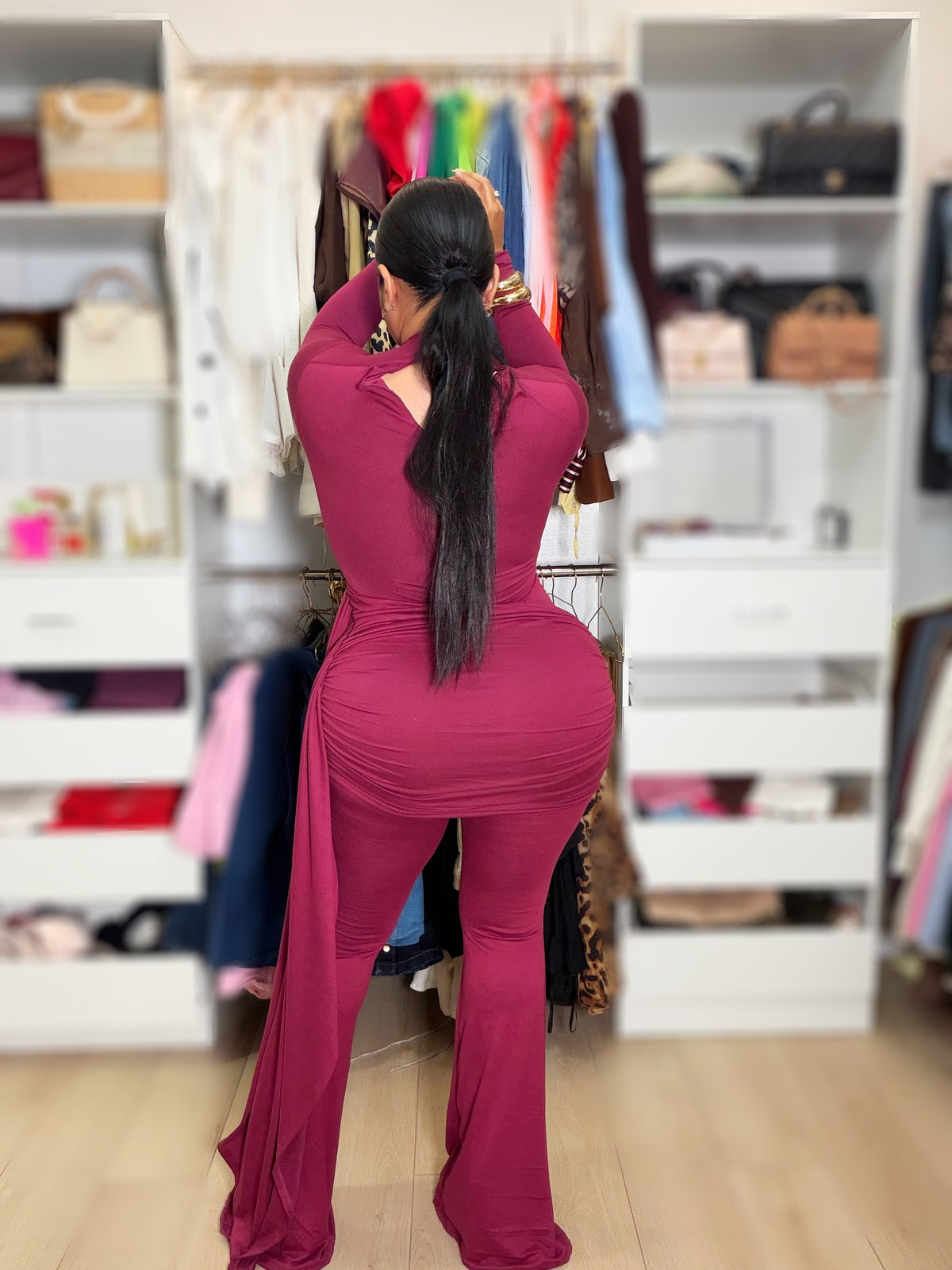 Jumper faja vino