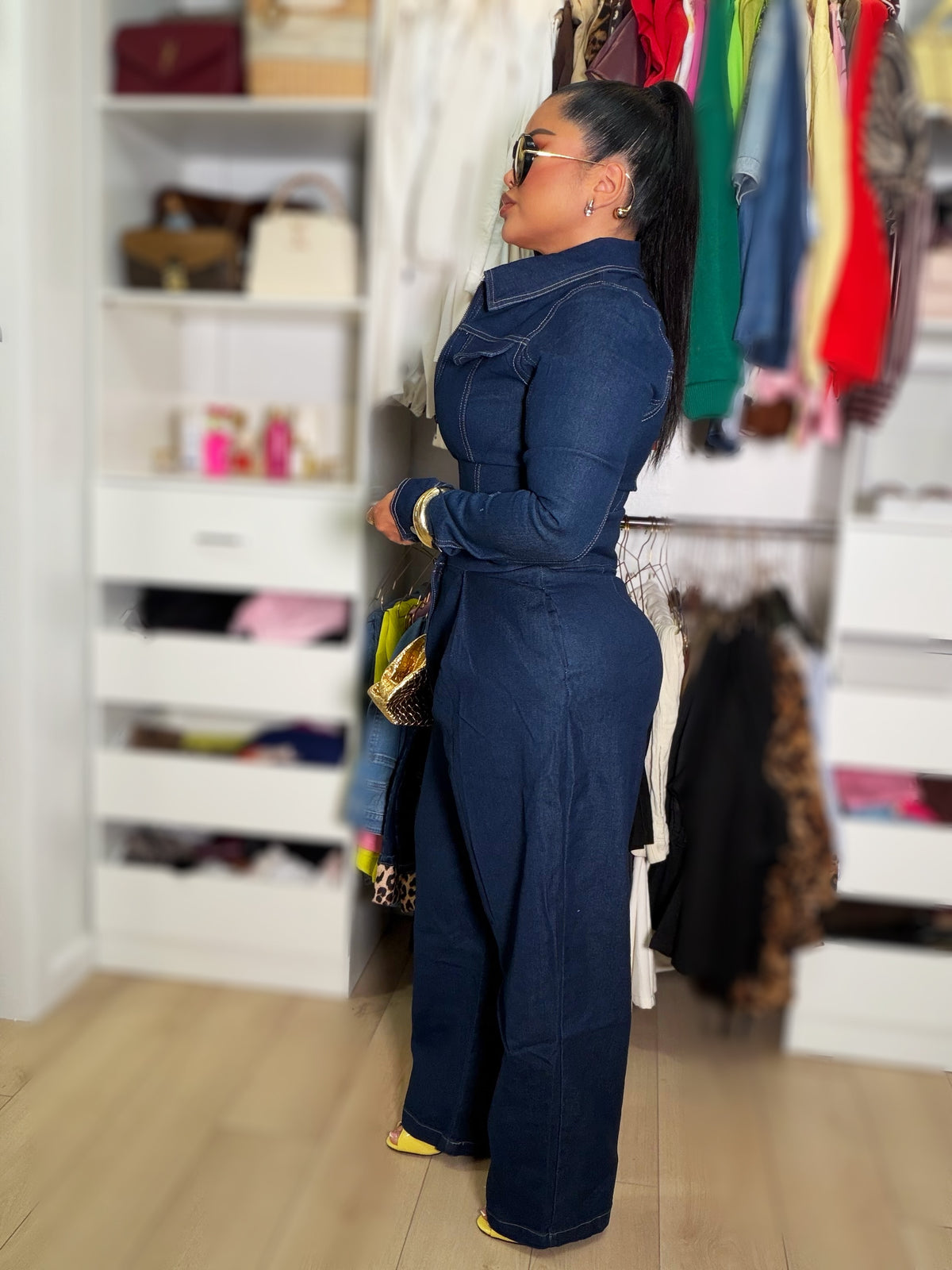Denim balloon set