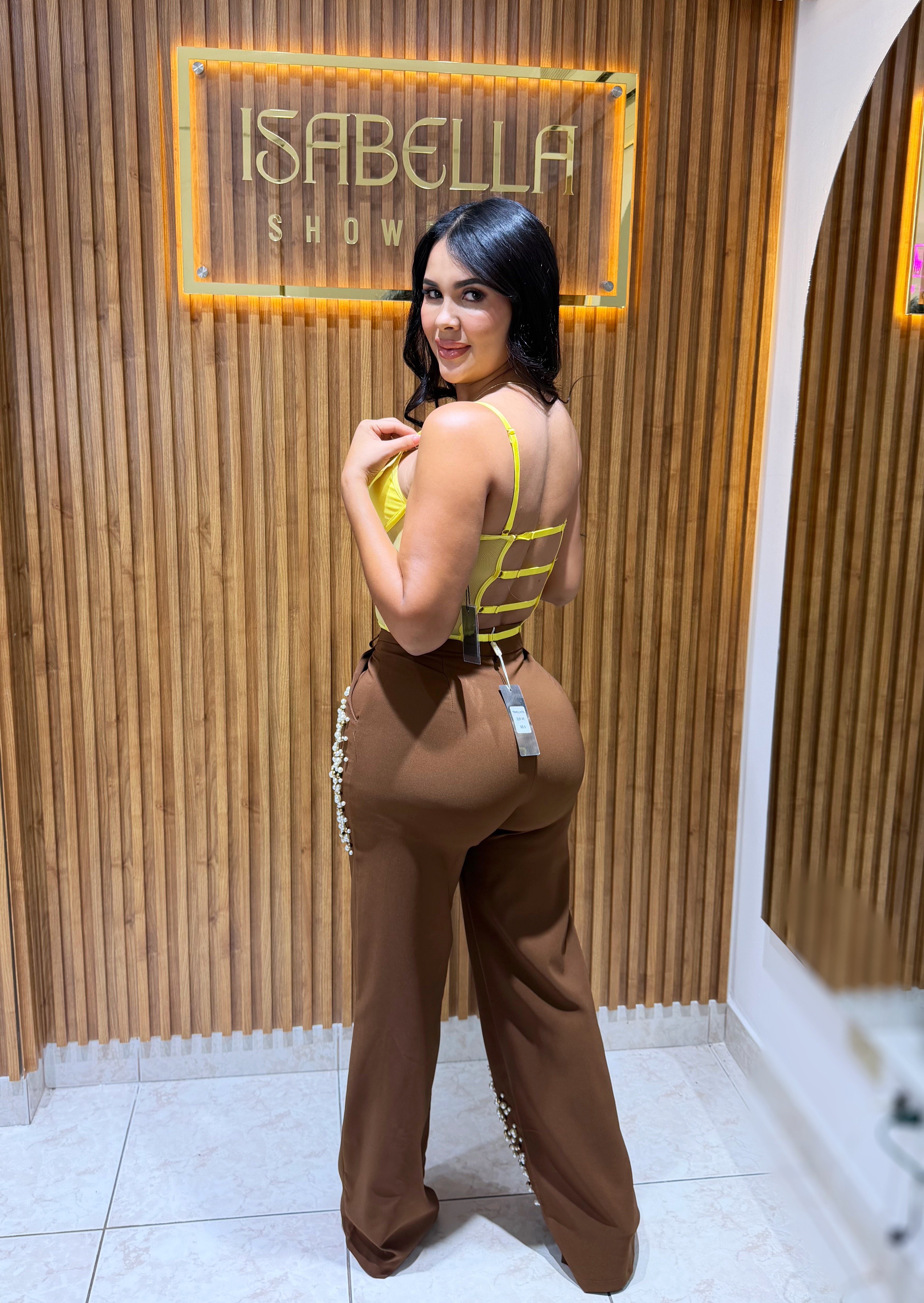 Butter yellow Corset
