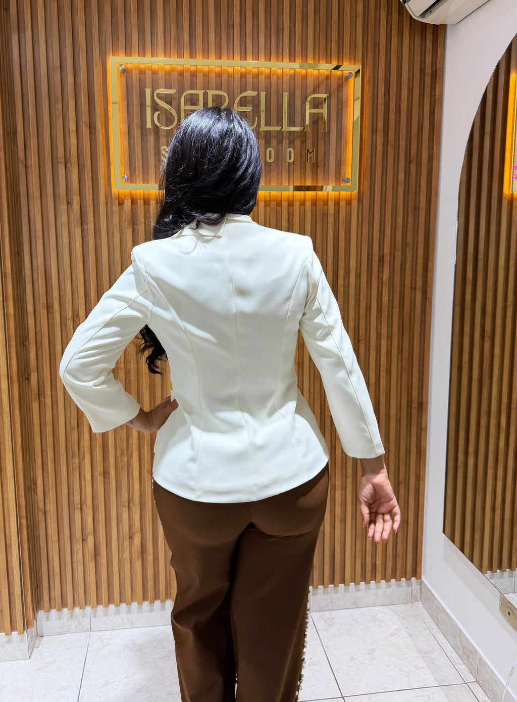 Blazer de botones