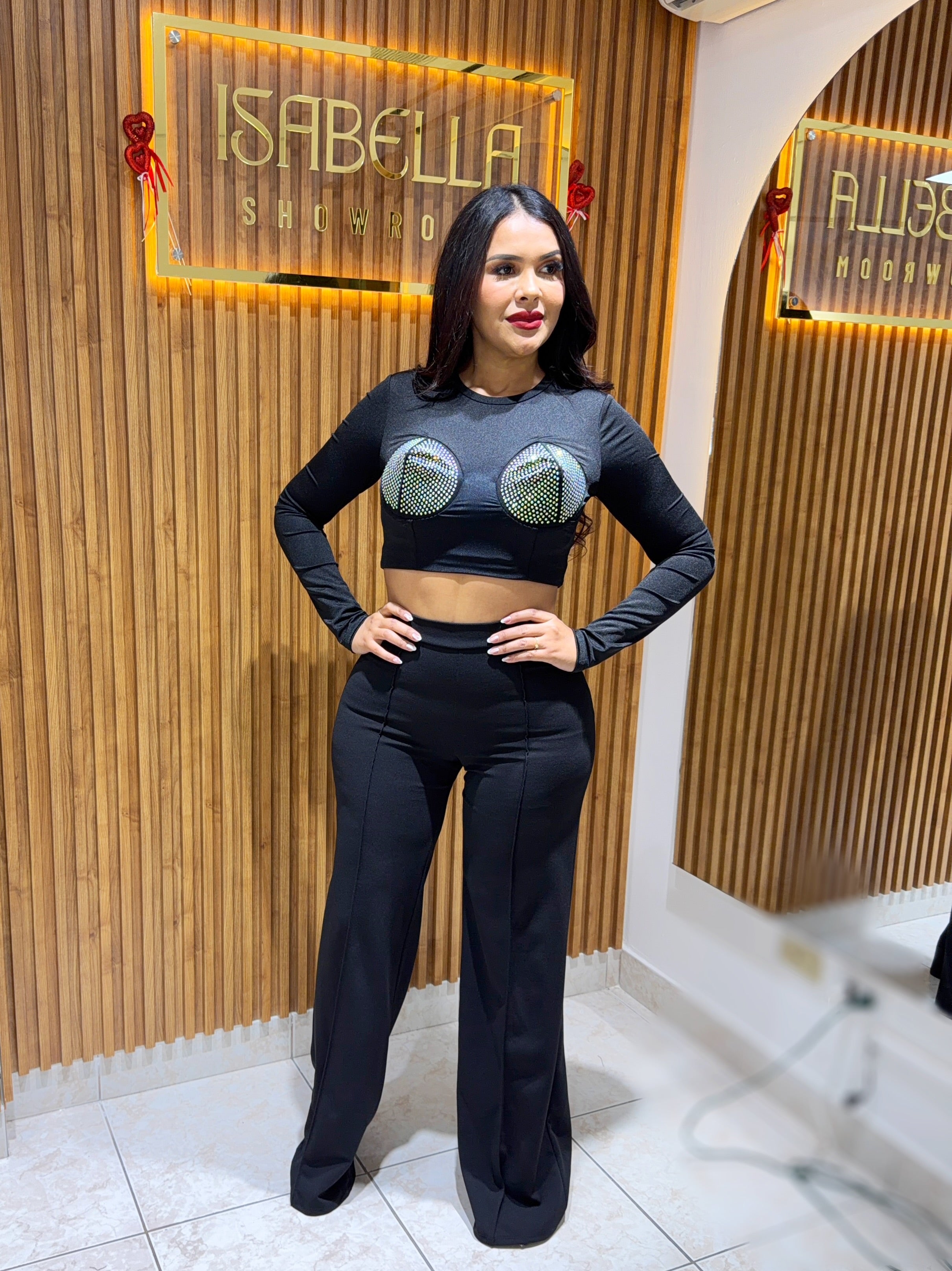 Pantalón de vestir negro