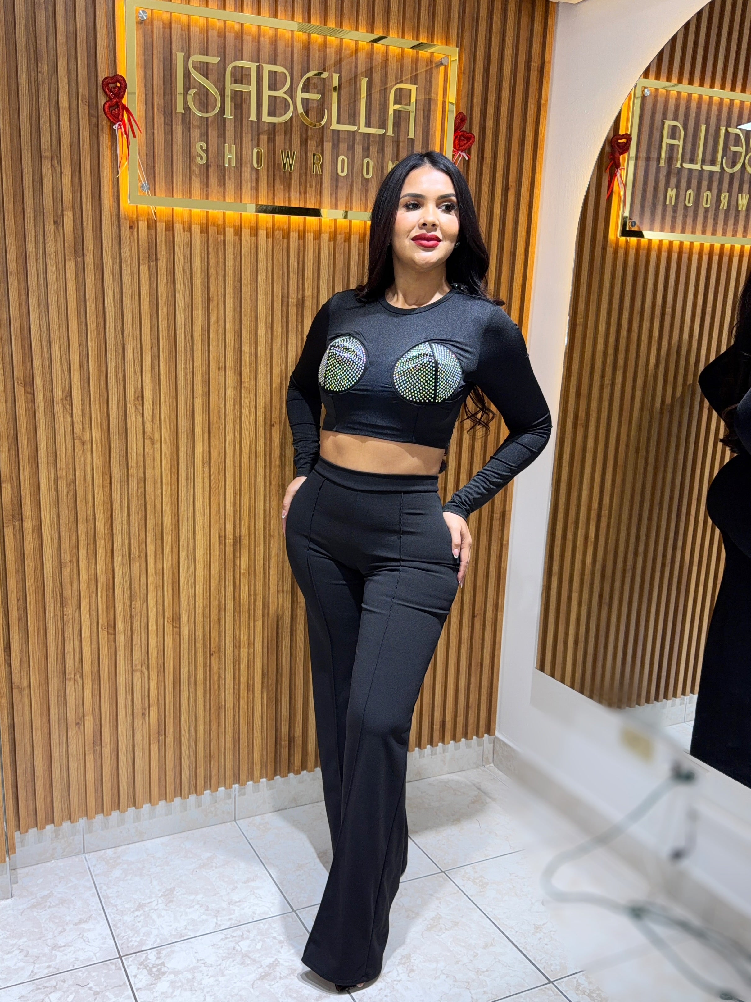 Pantalón de vestir negro