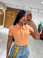 Baby Orange blusa