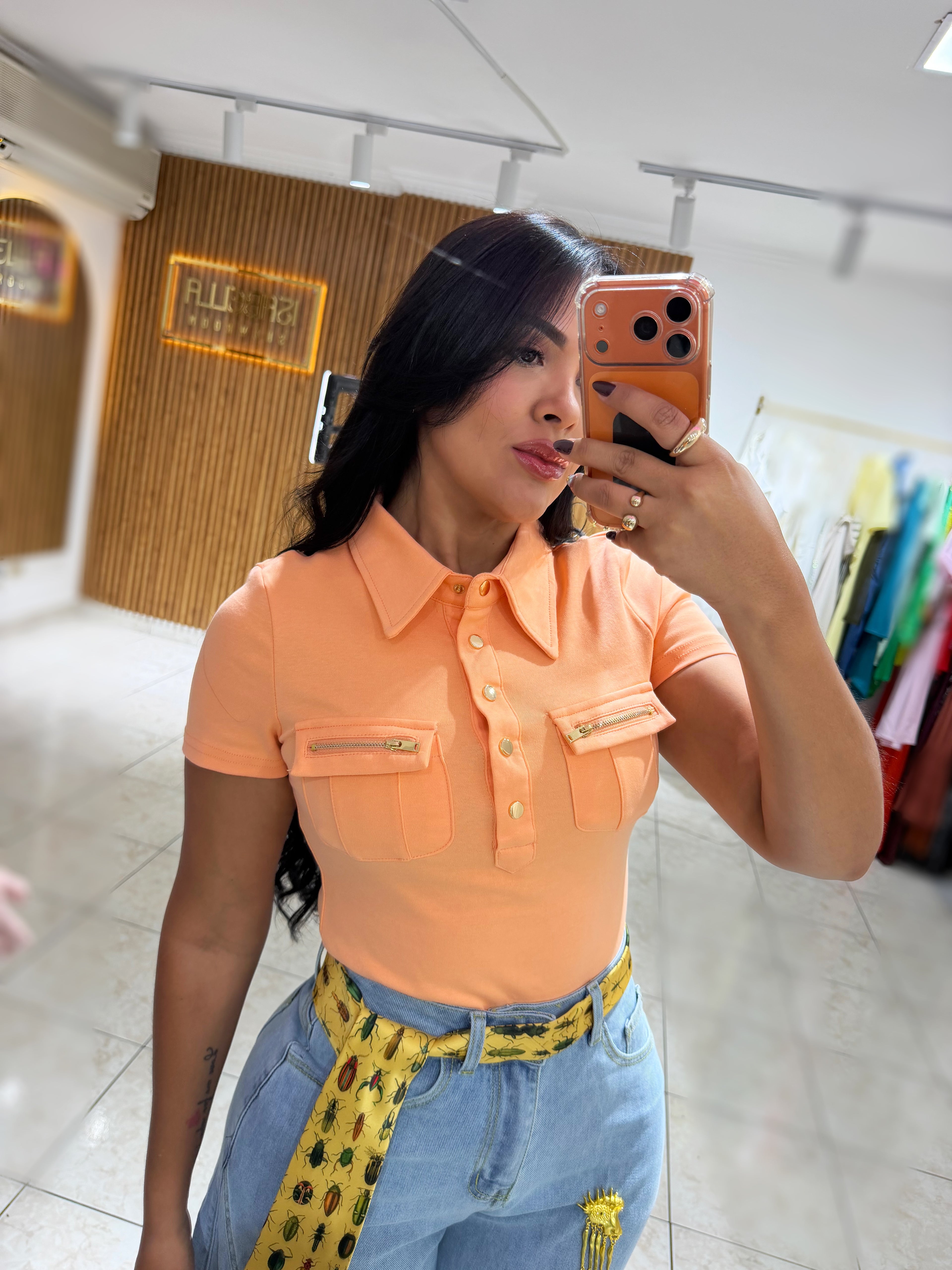 Baby Orange blusa