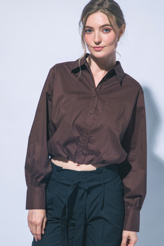 Camisa chocolate